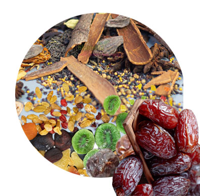 খেজুর ও মশলা (Dates and spices)