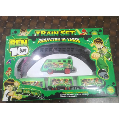 ট্রেন সেট সবুজ বেনটেন (Toy Train set)