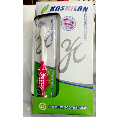 কাশিলান ক্রোকোডাইল বেবি ব্রাশ 12pcs(Toothbrush)
